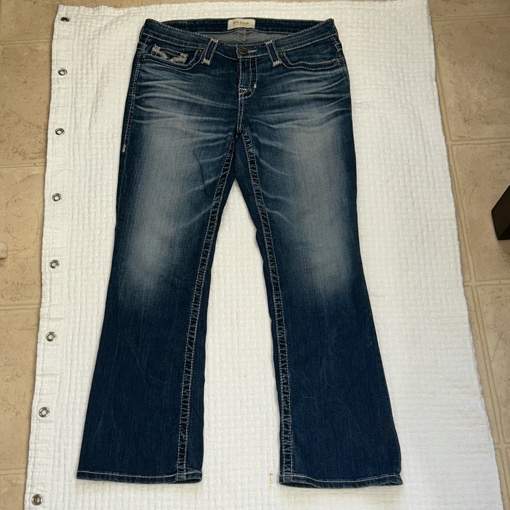 Big Star Women's Dark Blue Boot Cut Jeans